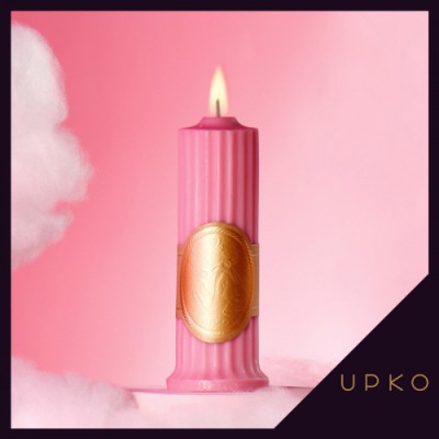 저온초 왁스 캔들 핑크| UPKO